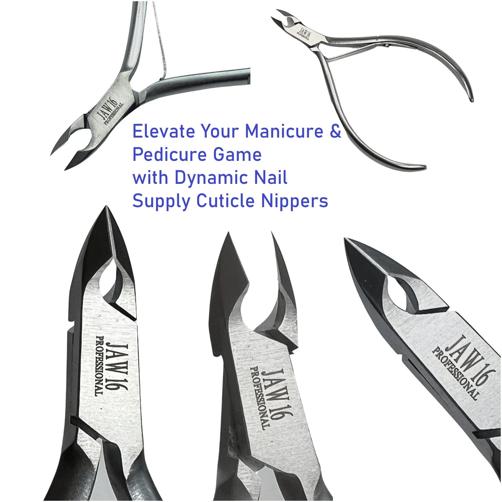 Elevate Your Manicure & Pedicure with Dynamic Cuticle Nippers - Must Have for Pro Nail Tech