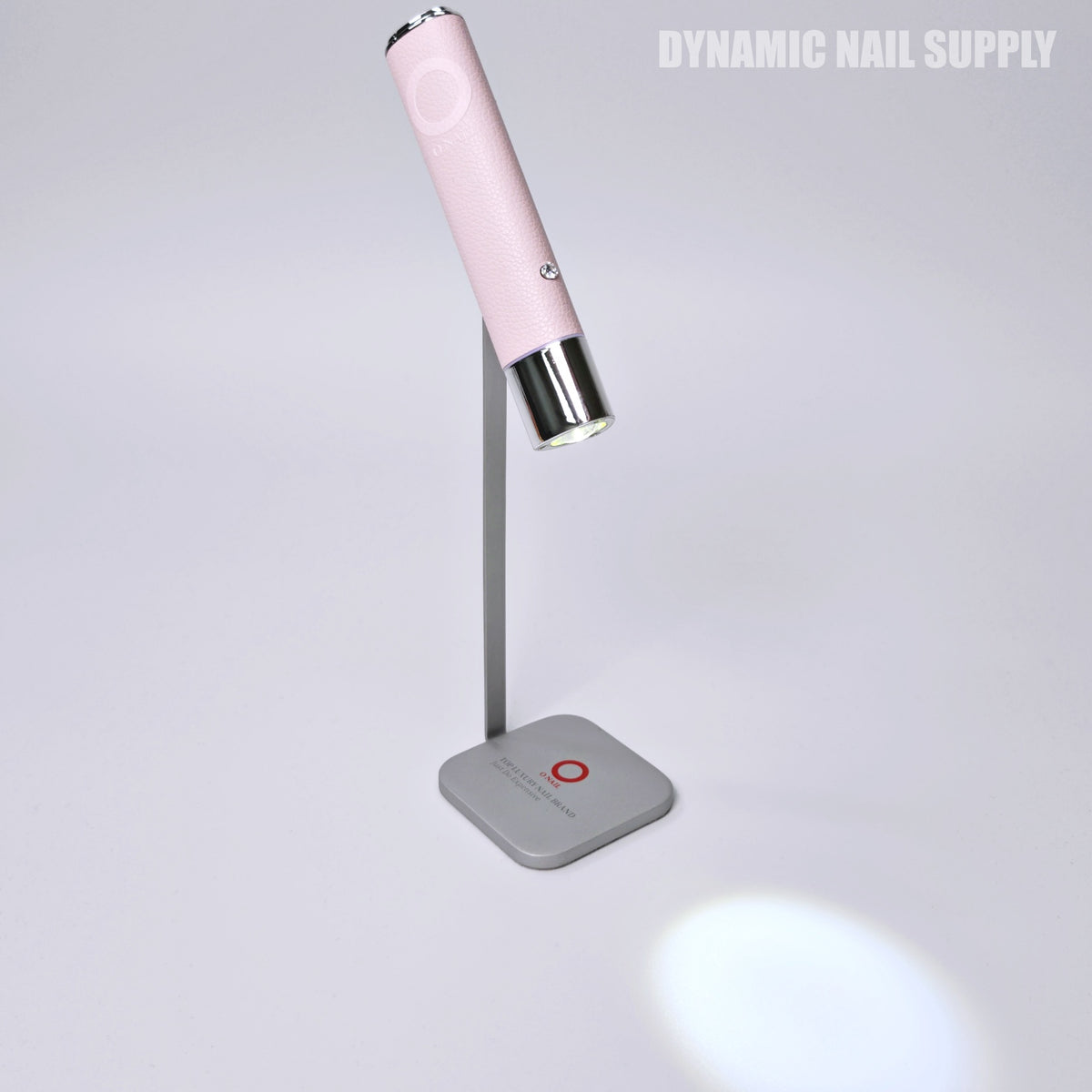 ONAIL AI Handheld UV/LED Nail Lamp (Pink/White) for Flash Curing