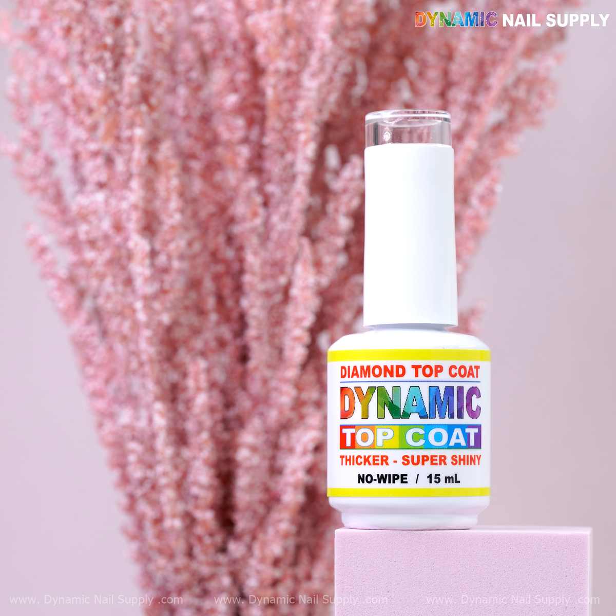 Dynamic Diamond Top Coat (No-wipe) Thicker coat and Last-longer