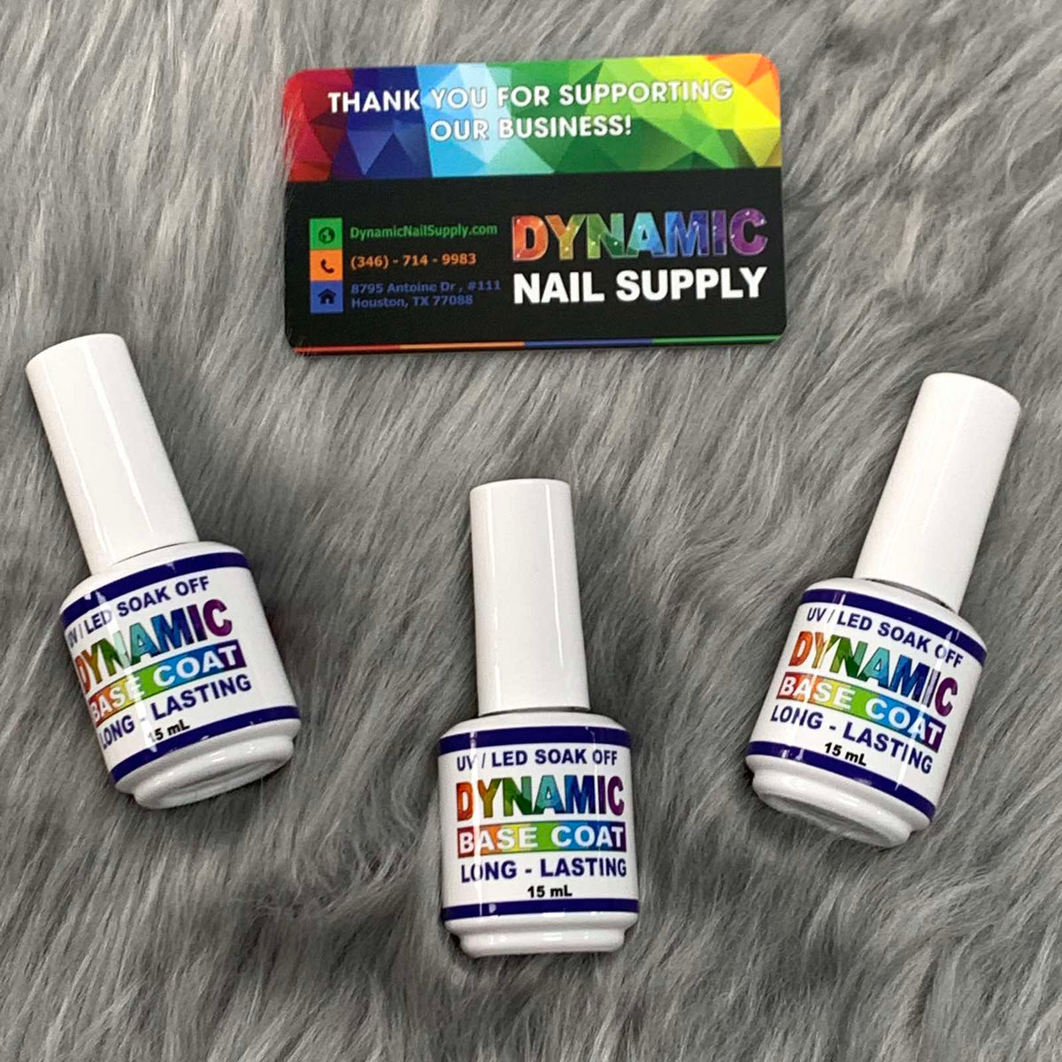 Dynamic Base Coat Gel Easy to make adhesion base coat before applyin