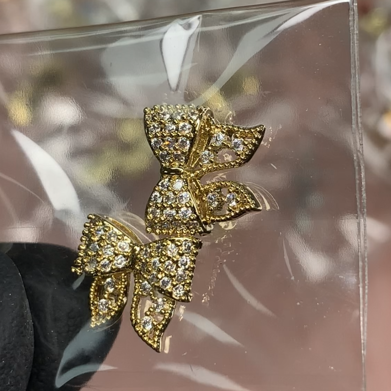 pcs Luxury Bow shape Charm for Nails Art Design (Rhinestone