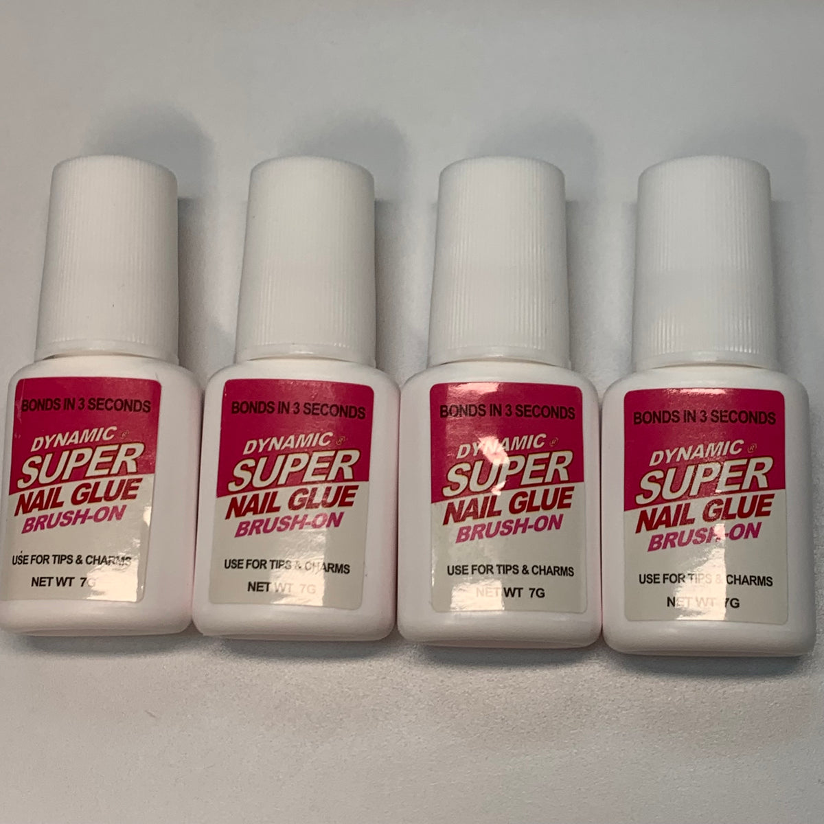 Dynamic Super Nail Glue with Brush-on for tips and charms – Dynamic Nail  Supply