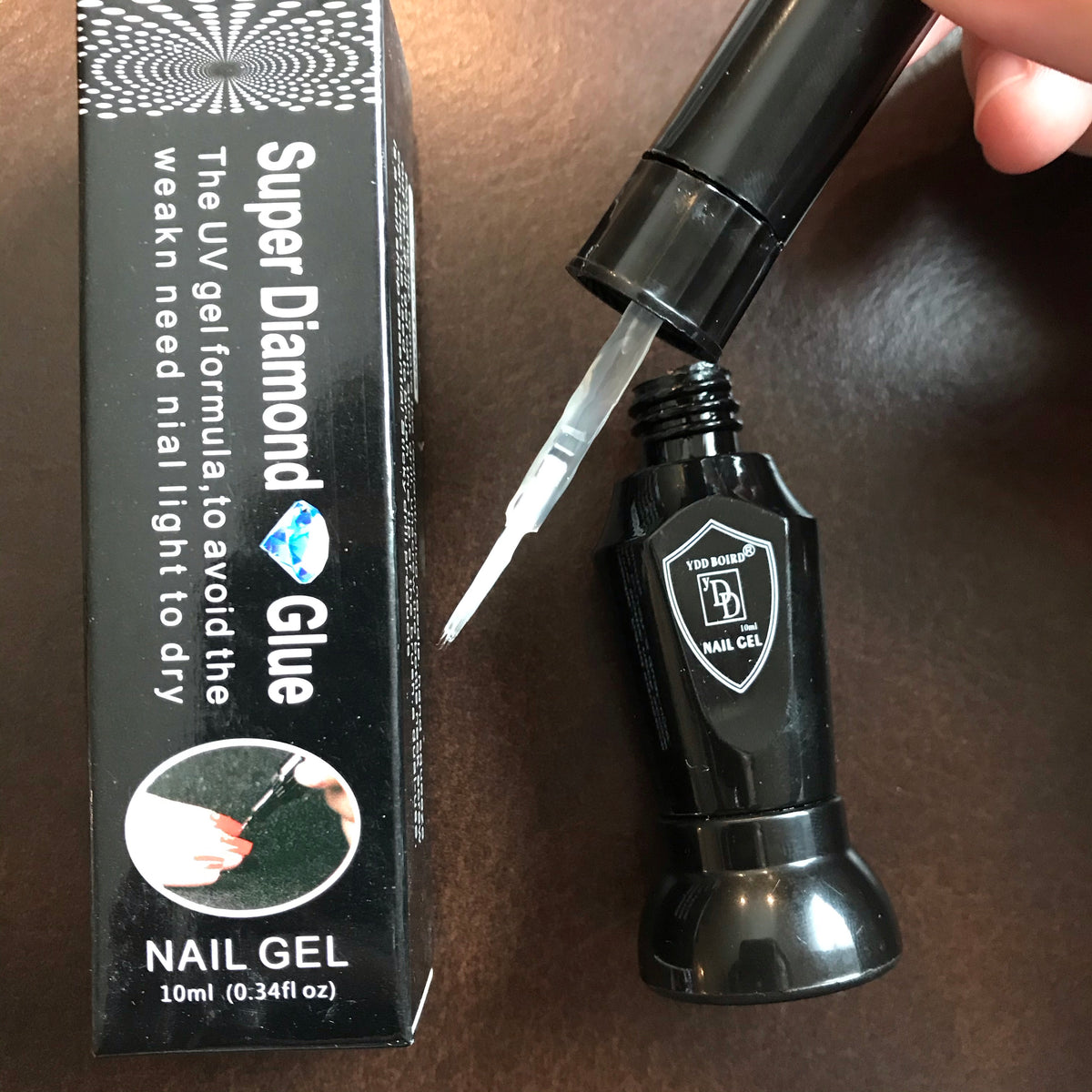 Glue Gel Tube 30g - Forever Love Nail Art Rhinestone Super Diamond Glue Gel  Adhesive Resin
