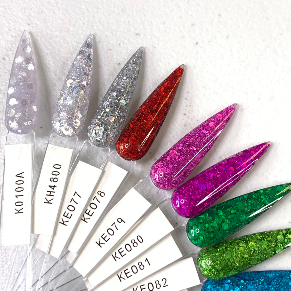 Fall Glitters Colors Acrylic Collection Part 2 - Mix sizes glitter