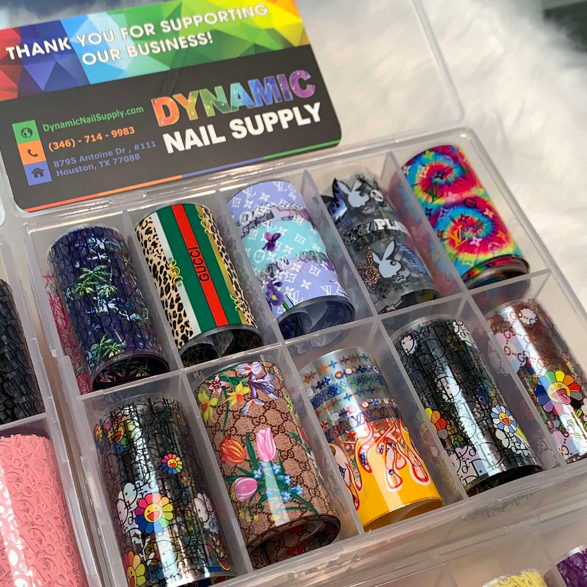 Nails Art Design Foil - Transfer Foils for Nail – Dynamic Nail Supply
