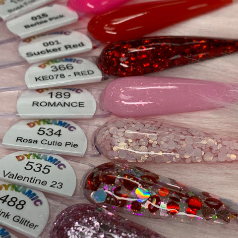2024 Valentine 's Day Acrylic Collection - Valentines Color Powder