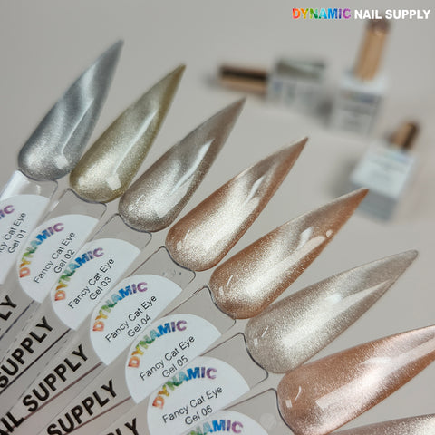 Fancy Cat Eye (Magnet) Gel Polish Collection (HEMA-free) - Reflective Winter Colors Collection