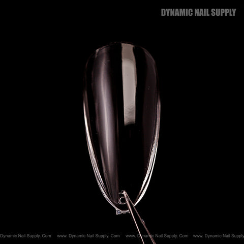 Natural Almond (Medium) Full Cover Soft-Gel Nail Tips (Pink Box)