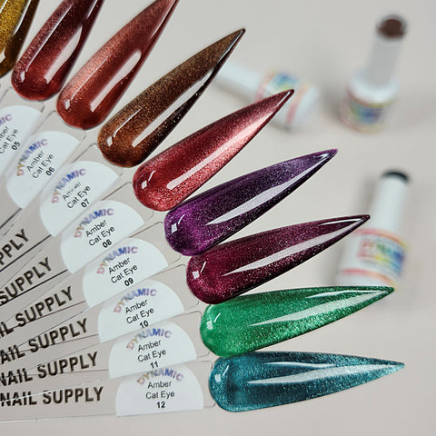 Amber Cat Eye (Magnet) Gel Polish Collection - Fall Colors Collection