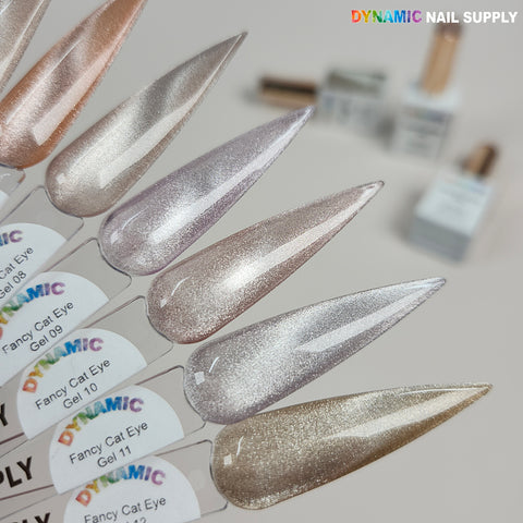 Fancy Cat Eye (Magnet) Gel Polish Collection (HEMA-free) - Reflective Winter Colors Collection