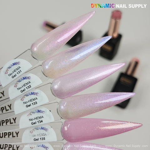 Dynamic No-HEMA Gel Polish - Color 131 to 140