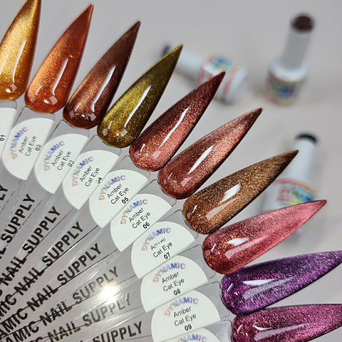 Amber Cat Eye (Magnet) Gel Polish Collection - Fall Colors Collection