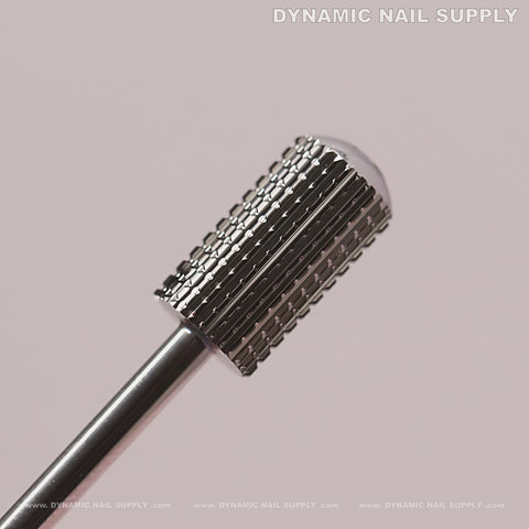 Round Top Coarse Safety Barrel Bit - Best for Removal, Manicure Pedicure Cuticle Gel Polishing, Beginner Bit