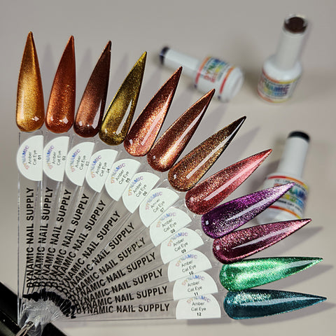 Amber Cat Eye (Magnet) Gel Polish Collection - Fall Colors Collection