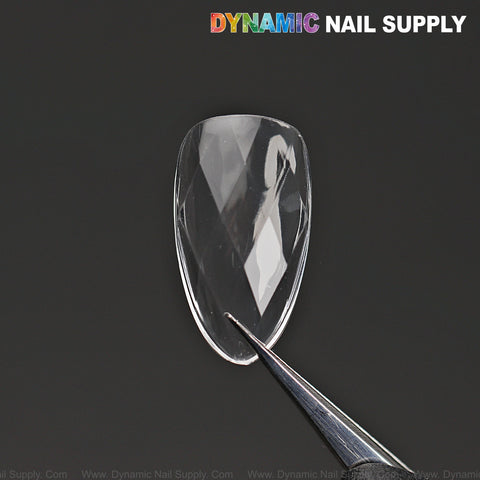 Medium Almond 3D Diamond Tips - 150pcs 15 sizes