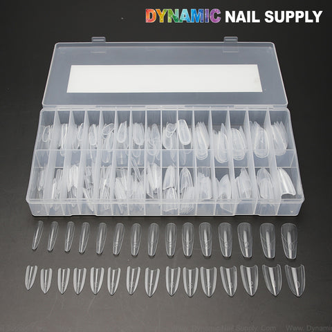 Long Almond Double Dual Nail Form - 240pcs