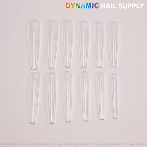 4XL Coffin Full Cover Nail Tip Bag - 360pcs