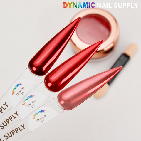 07 Colorful Nail Chrome Powder - Ultra Fine Nail Shiny Design Powder