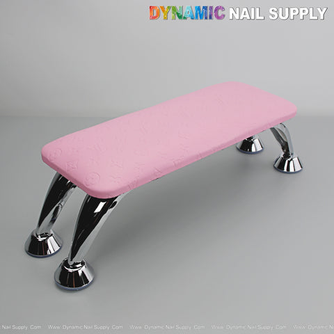 Pink LV Debossing - Handrest Armrest for Pedicure and Manicure service (Reposabrazos Para Manicura salon)