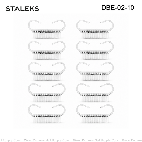 DBE-02-10 Staleks Manicure brush EXPERT 02 for dust removal (10 pcs)