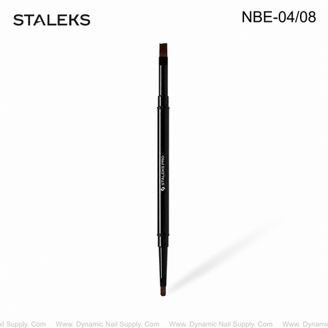 NBE-04/08 Staleks Double-ended brush EXPERT for gel 7 mm / for gel 10 mm