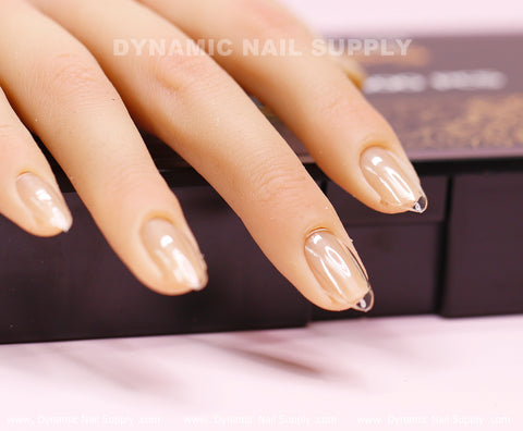 [Almond S] Full Cover Tips - Soft Gel X tips - 600 pcs - Short Length - 10 sizes