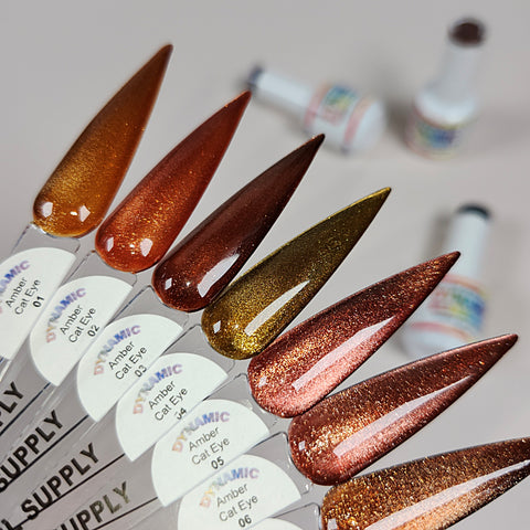 Amber Cat Eye (Magnet) Gel Polish Collection - Fall Colors Collection