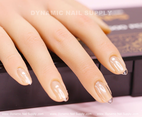 [Almond S] Full Cover Tips - Soft Gel X tips - 600 pcs - Short Length - 10 sizes