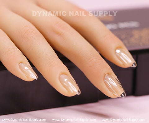 [Almond S] Full Cover Tips - Soft Gel X tips - 600 pcs - Short Length - 10 sizes