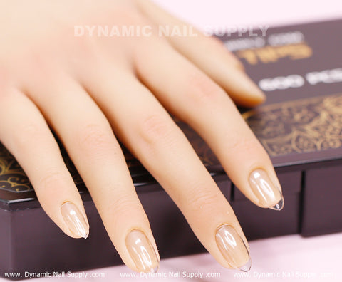 [Almond S] Full Cover Tips - Soft Gel X tips - 600 pcs - Short Length - 10 sizes