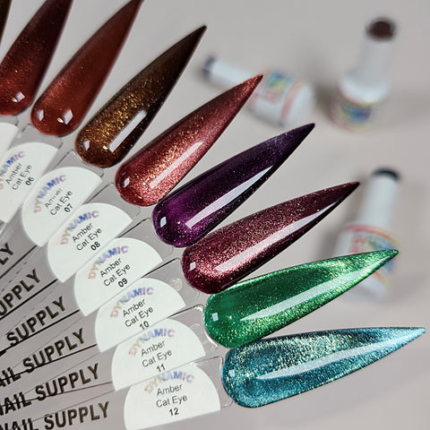Amber Cat Eye (Magnet) Gel Polish Collection - Fall Colors Collection