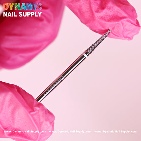 Fine Grit Pointy Bit - Safety Carbide for Sealing Cuticle and Underneath Nails