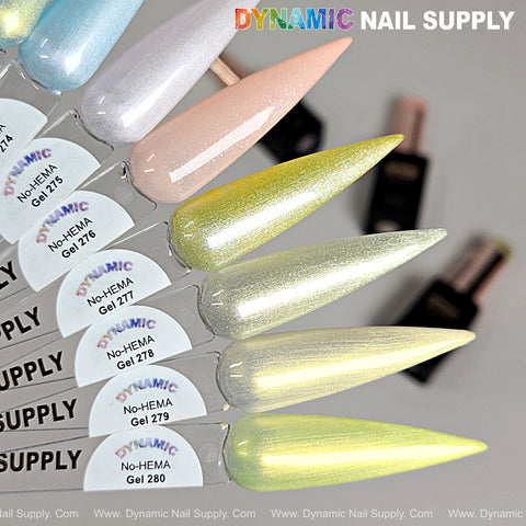 Dynamic No-HEMA Gel Polish - Color 271 to 280