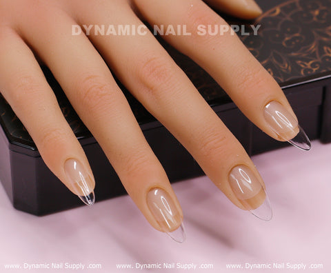 [Stiletto S] Full Cover Tips - Soft Gel X tips - 600 pcs - Short Length - 10 sizes