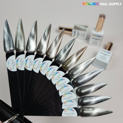 Fancy Cat Eye (Magnet) Gel Polish Collection (HEMA-free) - Reflective Winter Colors Collection