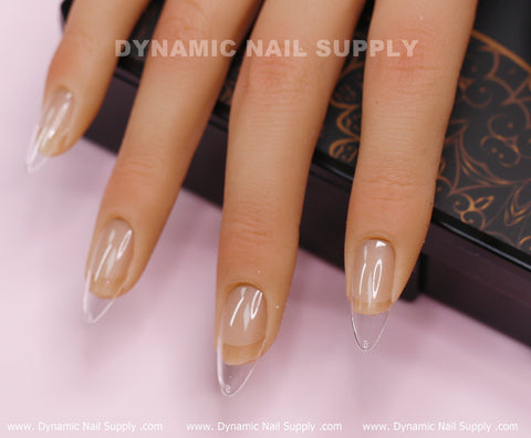 [Stiletto S] Full Cover Tips - Soft Gel X tips - 600 pcs - Short Length - 10 sizes