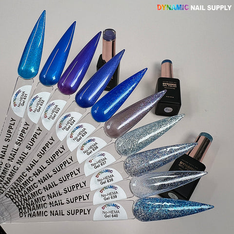 Dynamic No-HEMA Gel Polish - Color 631 to 640