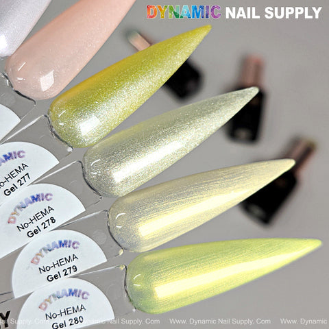 Dynamic No-HEMA Gel Polish - Color 271 to 280