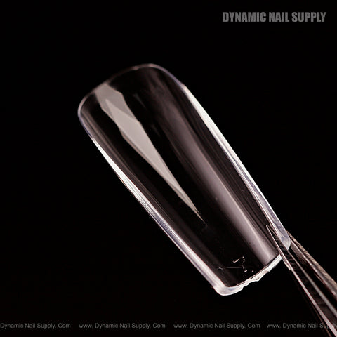 Sculpted Square (Medium) Full Cover Soft-Gel Nail Tips (Pink Box)