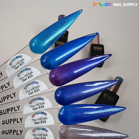 Dynamic No-HEMA Gel Polish - Color 631 to 640