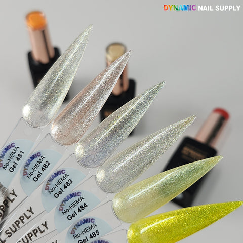 Dynamic No-HEMA Gel Polish - Color 481 to 490
