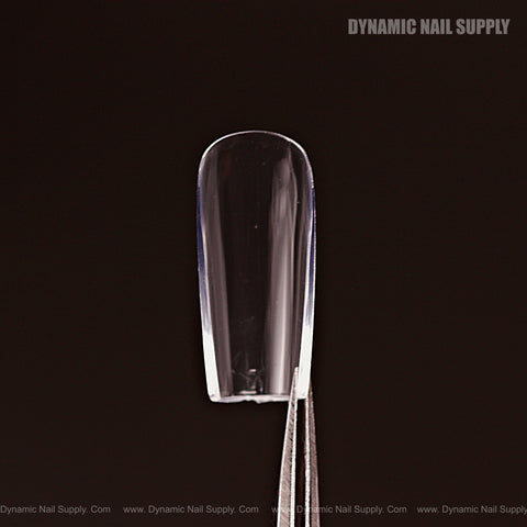 Sculpted Square (Medium) Full Cover Soft-Gel Nail Tips (Pink Box)