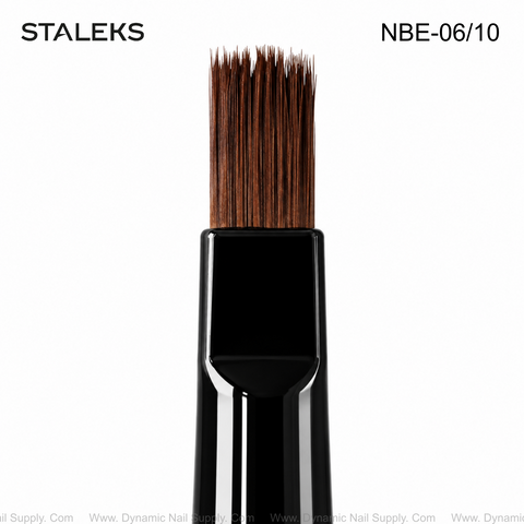 NBE-06/10 Staleks Double-ended brush EXPERT for gel 11 mm / for gel 7 mm