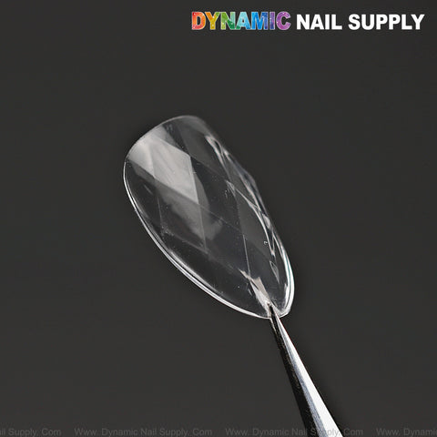 Medium Almond 3D Diamond Tips - 150pcs 15 sizes