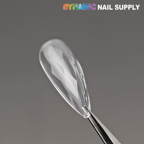 Medium Stiletto 3D Diamond Tips - 150pcs 15 sizes