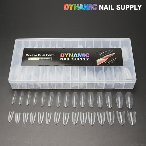 Long Almond Double Dual Nail Form - 240pcs