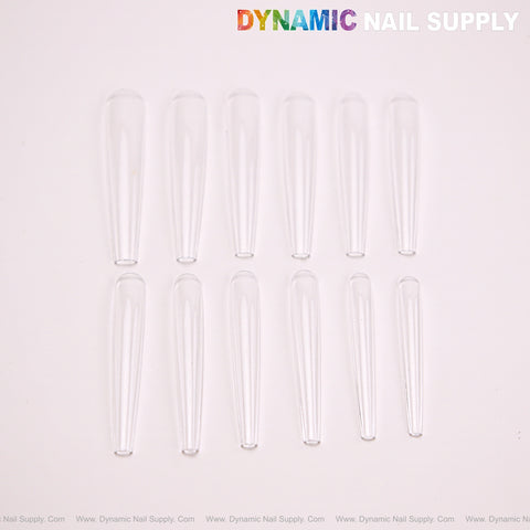 4XL Coffin Full Cover Nail Tip Bag - 360pcs