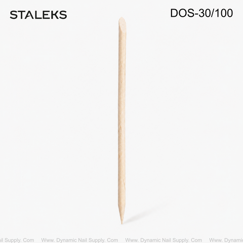 DOS-30/100 Staleks Orange stick EXPERT wooden 110 mm - MEDIUM (100 pcs)