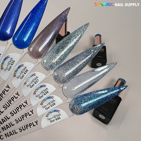 Dynamic No-HEMA Gel Polish - Color 631 to 640