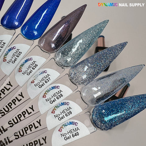 Dynamic No-HEMA Gel Polish - Color 631 to 640